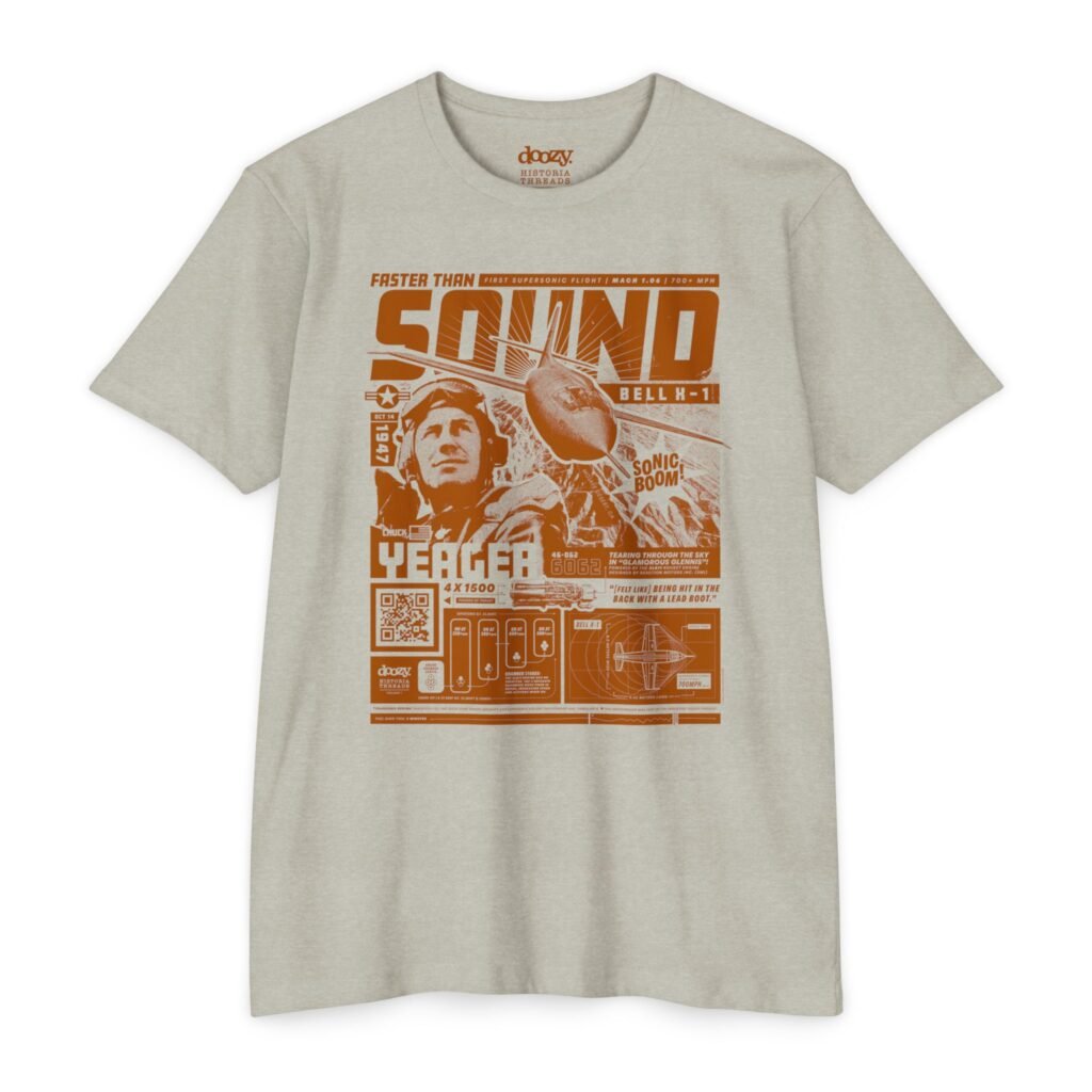 HTV1: Faster than Sound (Yeager) T-shirt